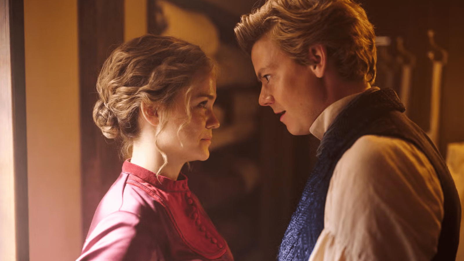 Still of Jack and Belle in 'The Artful Dodger'