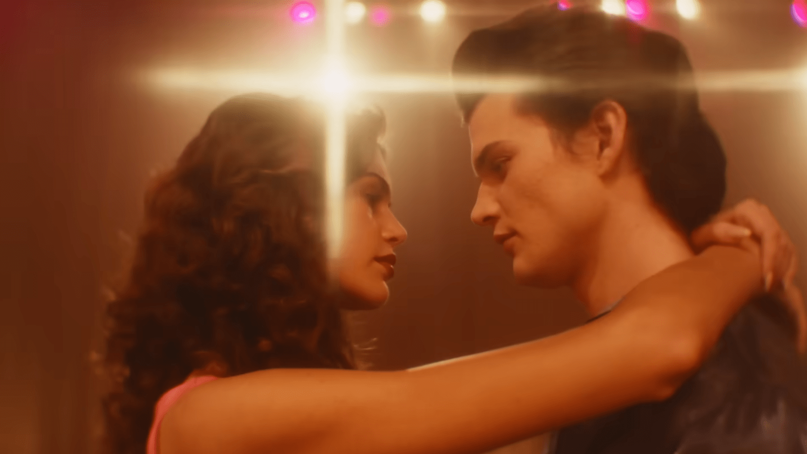 Kaia Gerber as Susan dances with Homer Gere as Robert in ‘The Shards’ (Image Source: YouTube | FX Networks trailer)