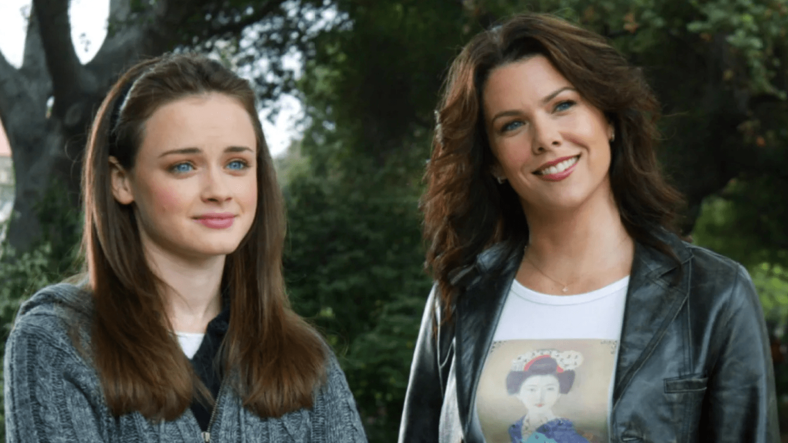 A still of Lorelai and Rory from 'Gilmore Girls'