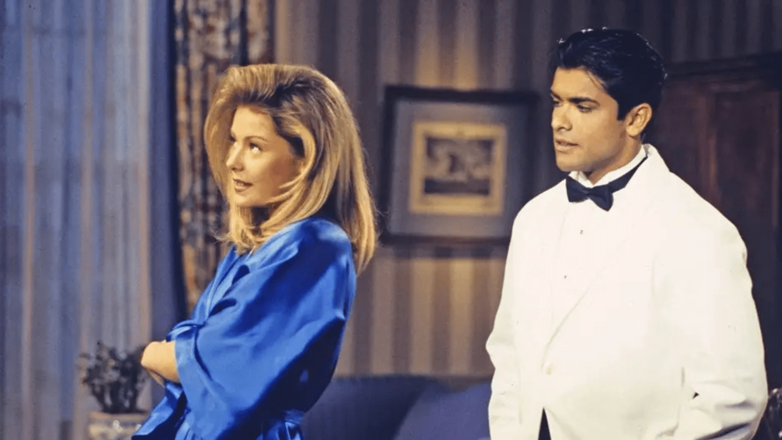 A still of Hayley and Mateo from 'All My Children'