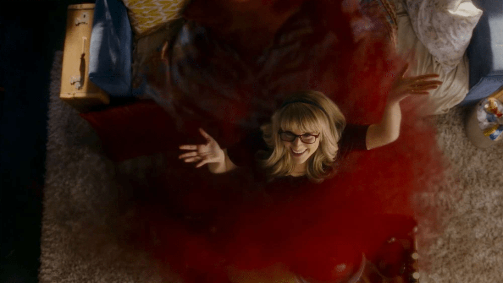 Melissa Rauch’s Bernadette reveals her demonic form after regaining her powers in ‘Stuart Fails to Save the Universe’ Episode 3 (Image Source: HBO Max)