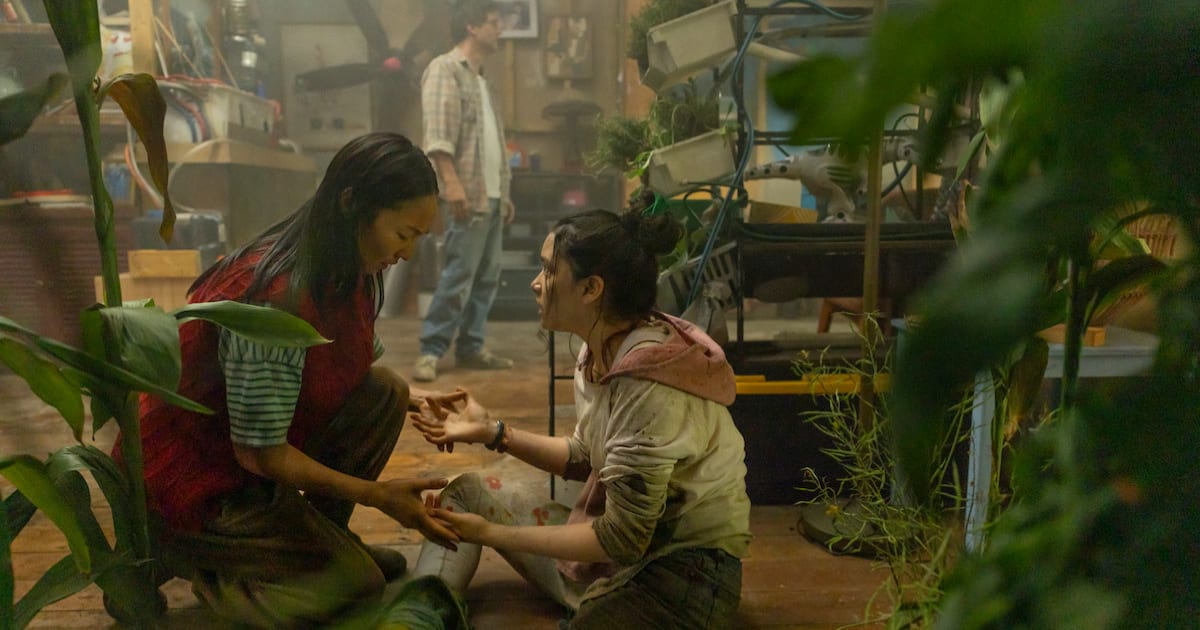 A still from 'The Last House' featuring cast members (Image Source: Netflix | The Last House)