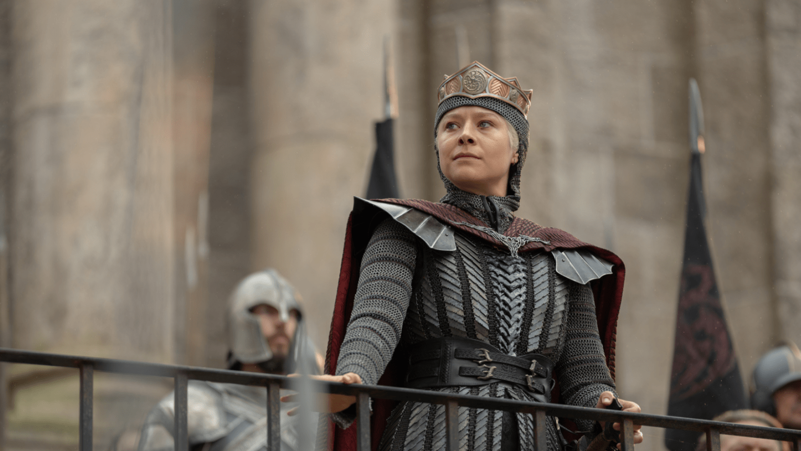 A still of Rhaenyra from 'House of the Dragon'