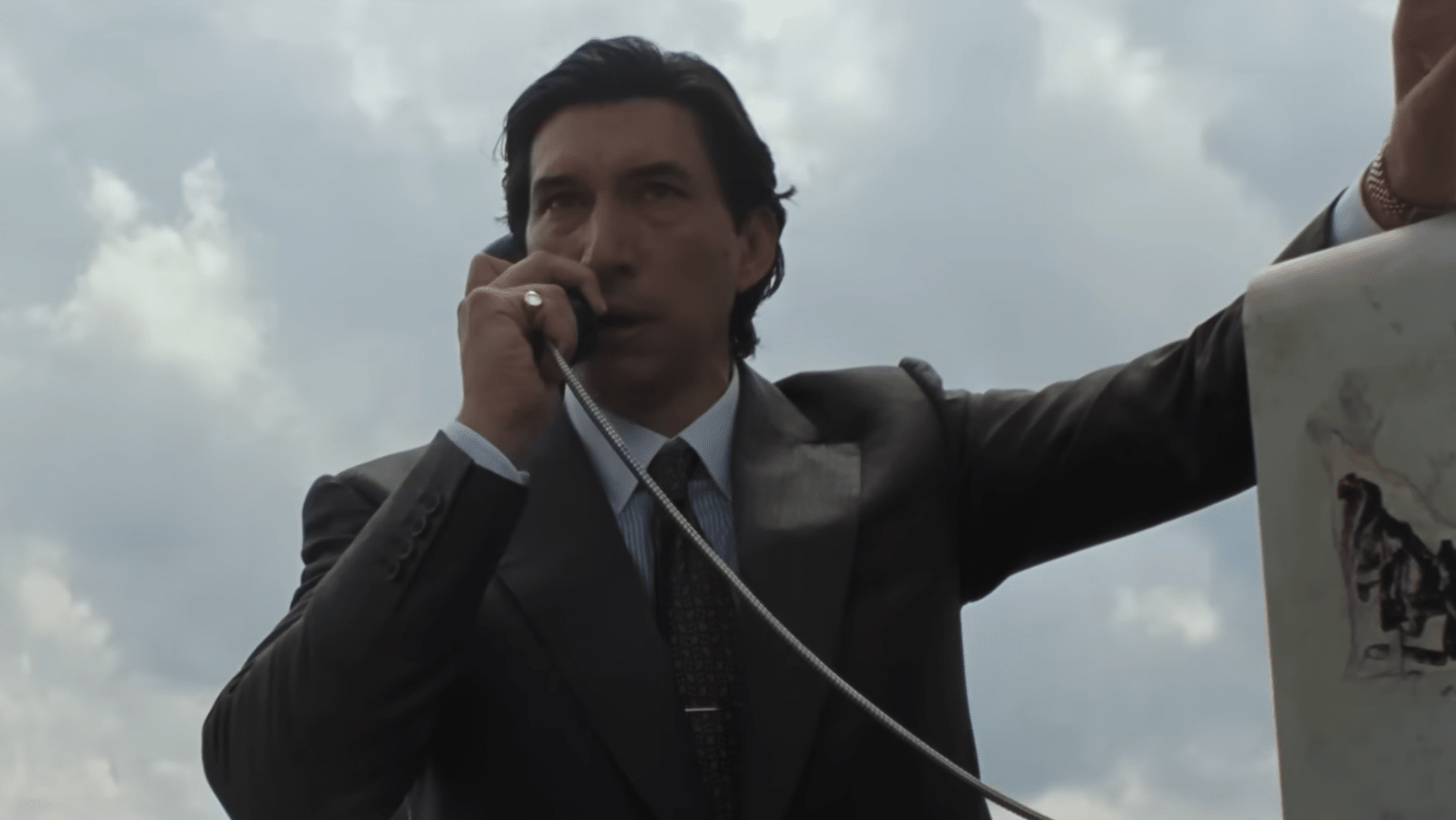 Adam Driver as Gary Pearl in 'Paper Tiger' (Image source: Neon/Youtube)