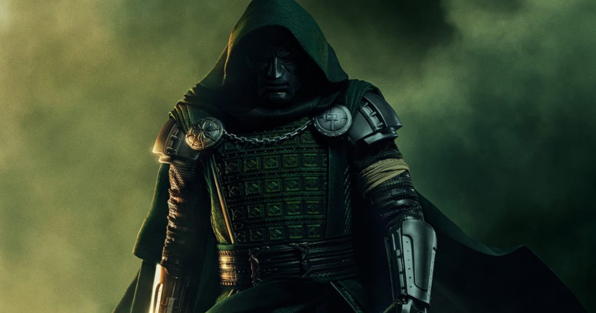 Robert Downey Jr. in his character poster of Doctor Doom from 'Avengers: Doomsday' (Image Source: Instagram | @marvelstudios)