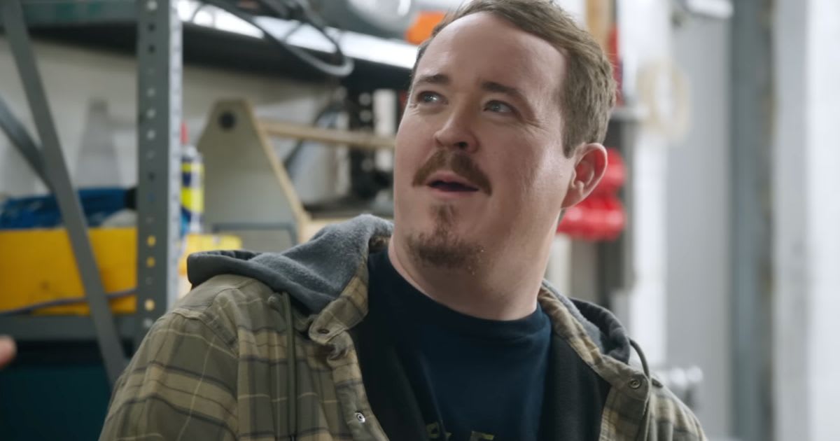 Shane Gillis in a still from 'Tires'