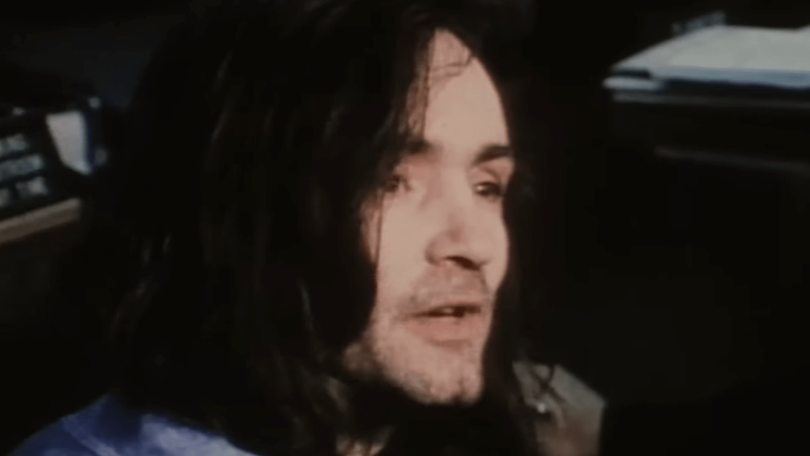 A still from 'Conversations with a Killer: The Charles Manson Tapes'