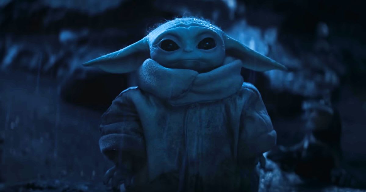 Grogu in a still from 'The Mandalorian and Grogu'
