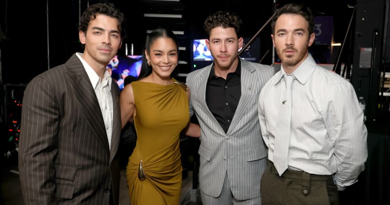 Vanessa Hudgens pays tribute to Jonas Brothers as they are officially inducted as Disney Legends