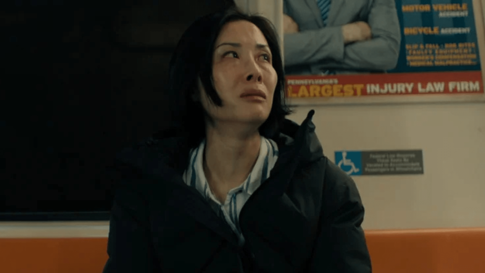 A still of Anna from 'Reacher'