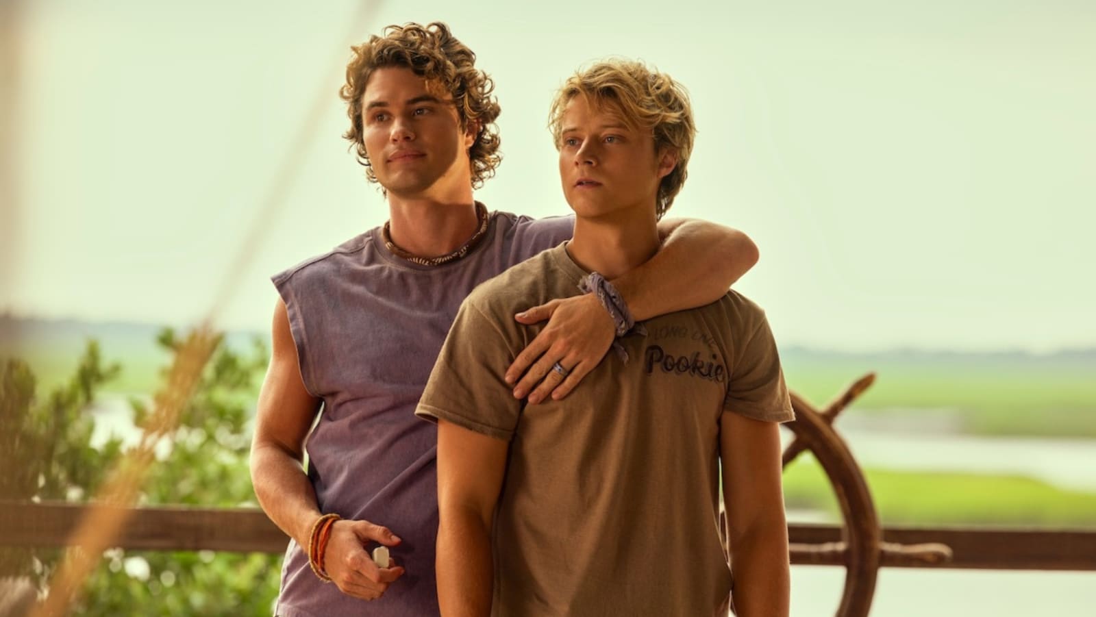 A still from ‘Outer Banks’ featuring Rudy Pankow as JJ (Image Source: @Netflix)
