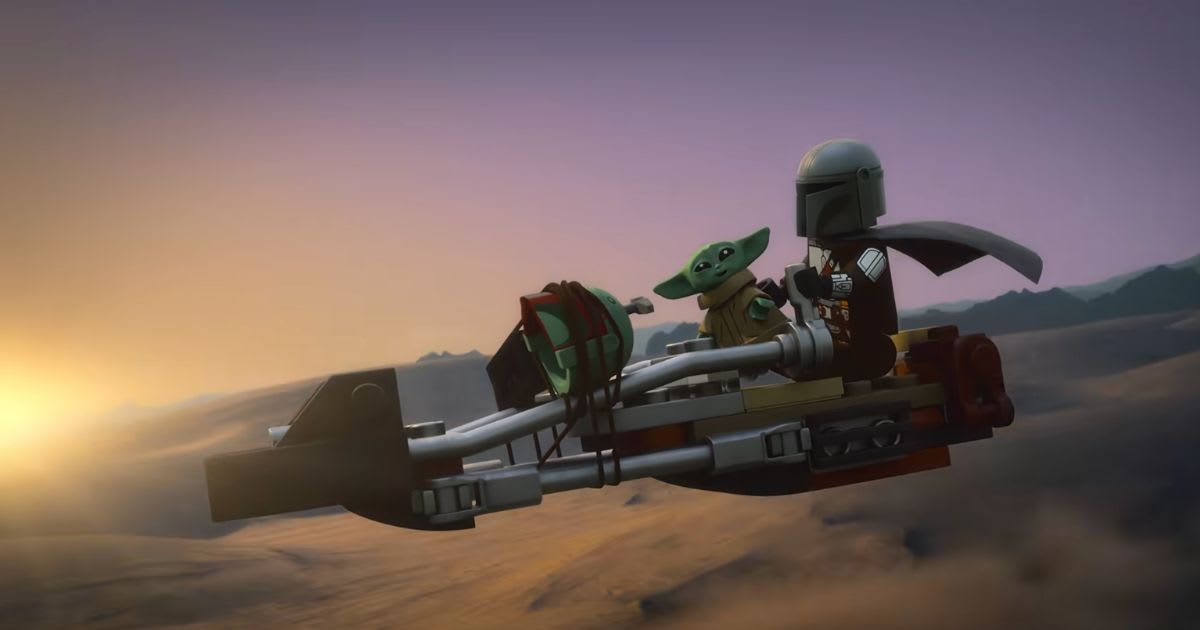 A still from ‘LEGO Star Wars: The Mandalorian’ official trailer (Image Source: YouTube | @StarWars)