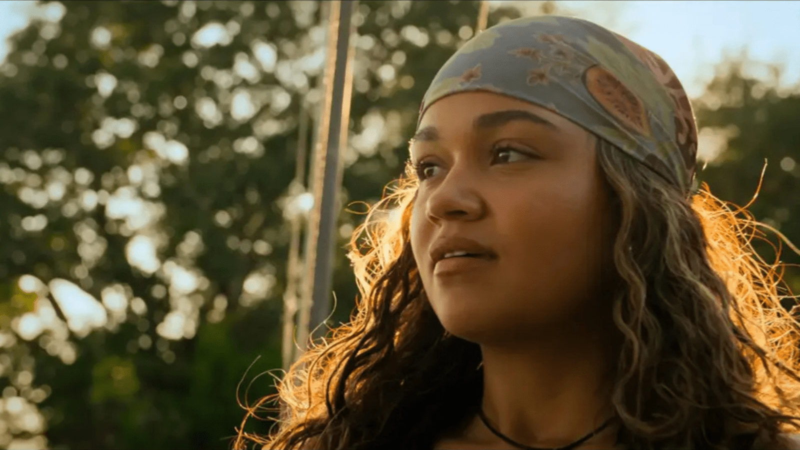 A still of Kiara from 'Outer Banks'
