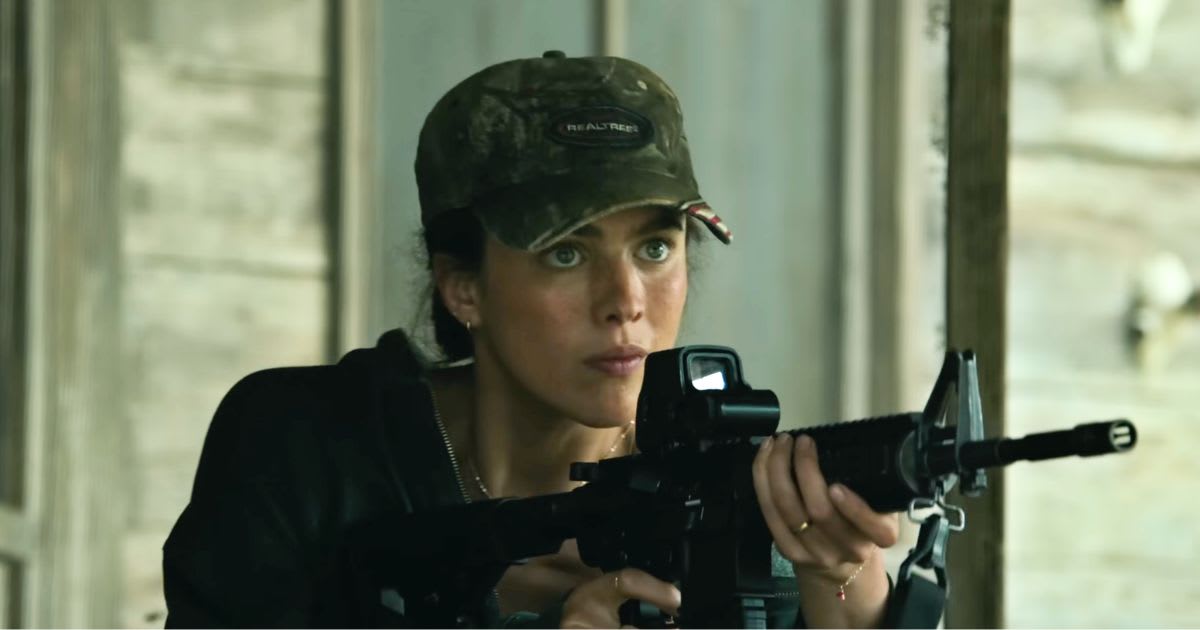 Margaret Qualley as Cima in a still from 'The Dog Stars' trailer