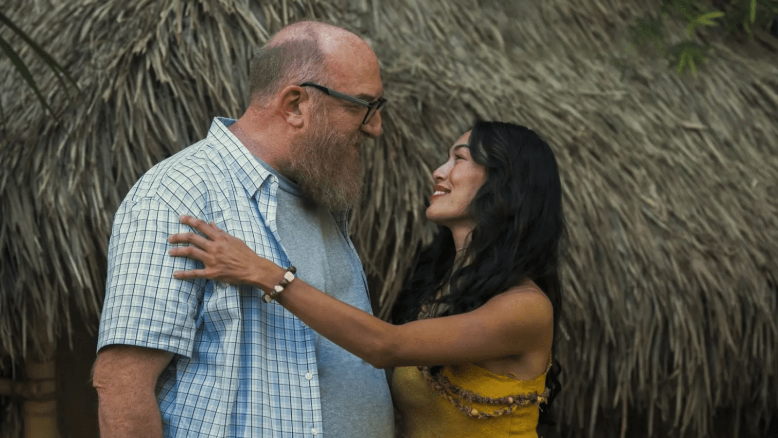Brian Posehn as Bert and Zoe Cipres as Chana in ‘Stuart Fails to Save the Universe’ (Image Source: HBO Max)