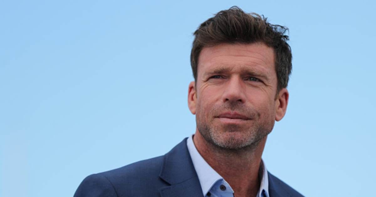 US director Taylor Sheridan poses on May 20, 2017 during a photocall for the film 'Wind River' at the 70th edition of the Cannes Film Festival in Cannes, southern France