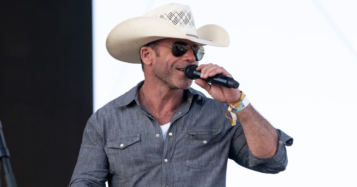 INDIO, CALIFORNIA - APRIL 30: Actor Taylor Sheridan attends day 3 of the 2023 Stagecoach Festival on April 30, 2023 in Indio, California