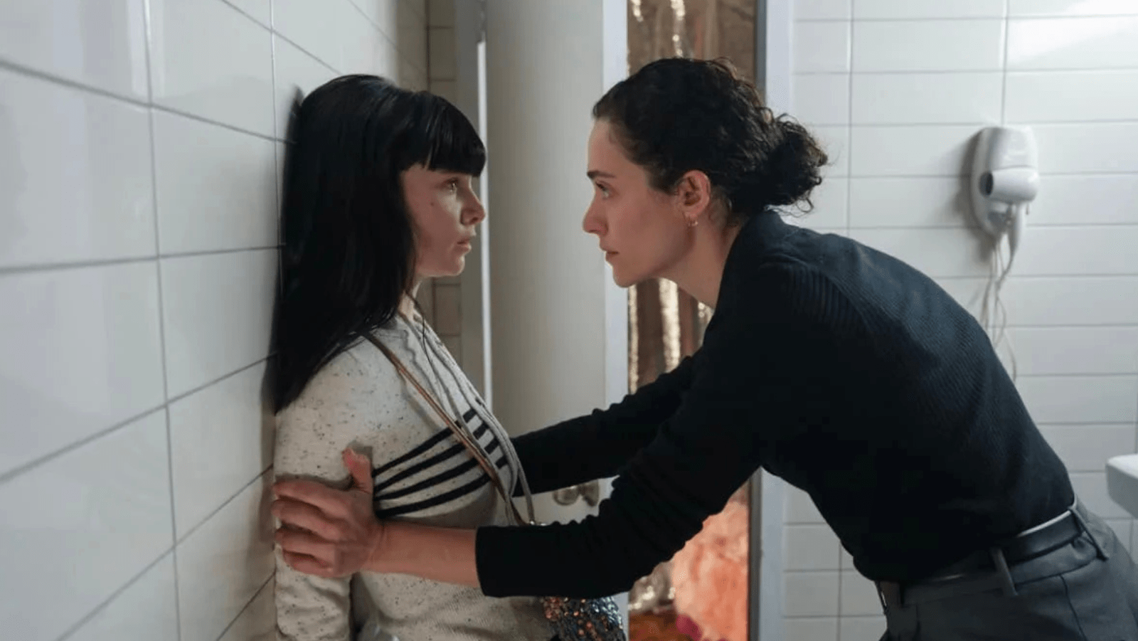 A still of Alice and Catherine from 'Furious'