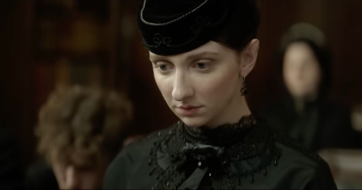 Emily Fairn as Anne Plunket in a still from 'House of Guinness' (Image Source: YouTube | Netflix)