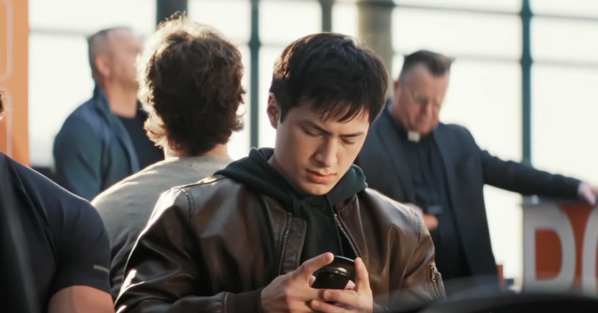 Hudson Williams as Shane Hollander in a still from 'Heated Rivalry'