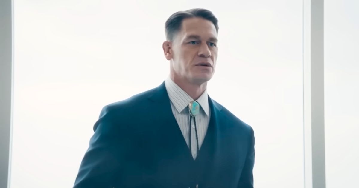 John Cena as Buddy Crane in a still from 'Coyote vs Acme'