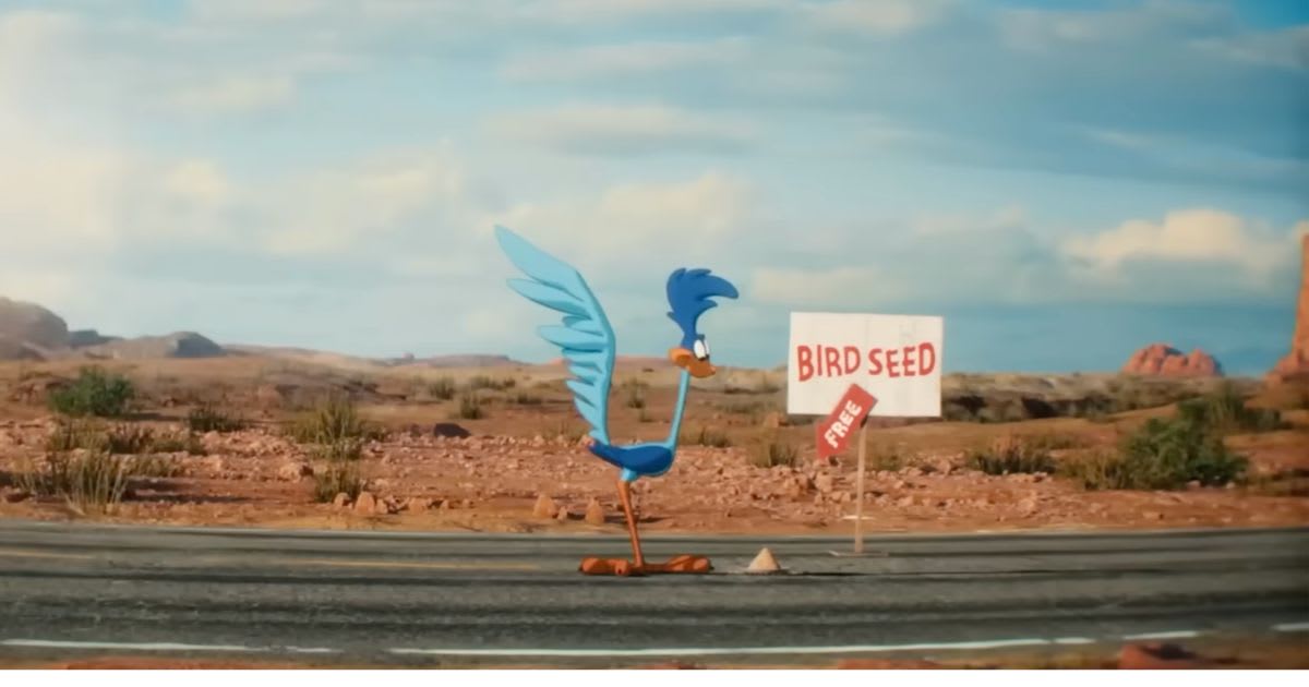A still from 'Coyote vs Acme'