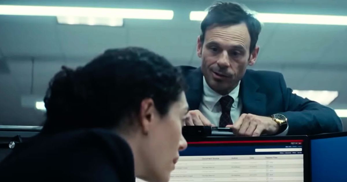 Scoot McNairy as Danny Kelly and Emmy Rossum as Alice Black in a still from 'Furious'