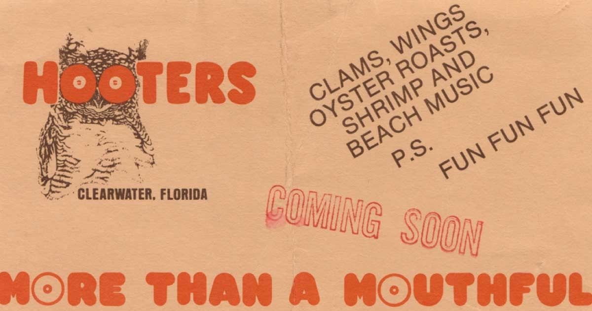The original Hooters location in Clearwater, Florida, in 1983 (Image Source: Hooters)