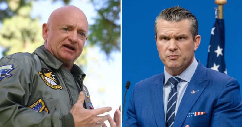 Mark Kelly slams 'idiot' Pete Hegseth for disrespecting 'apolitical nature' of military