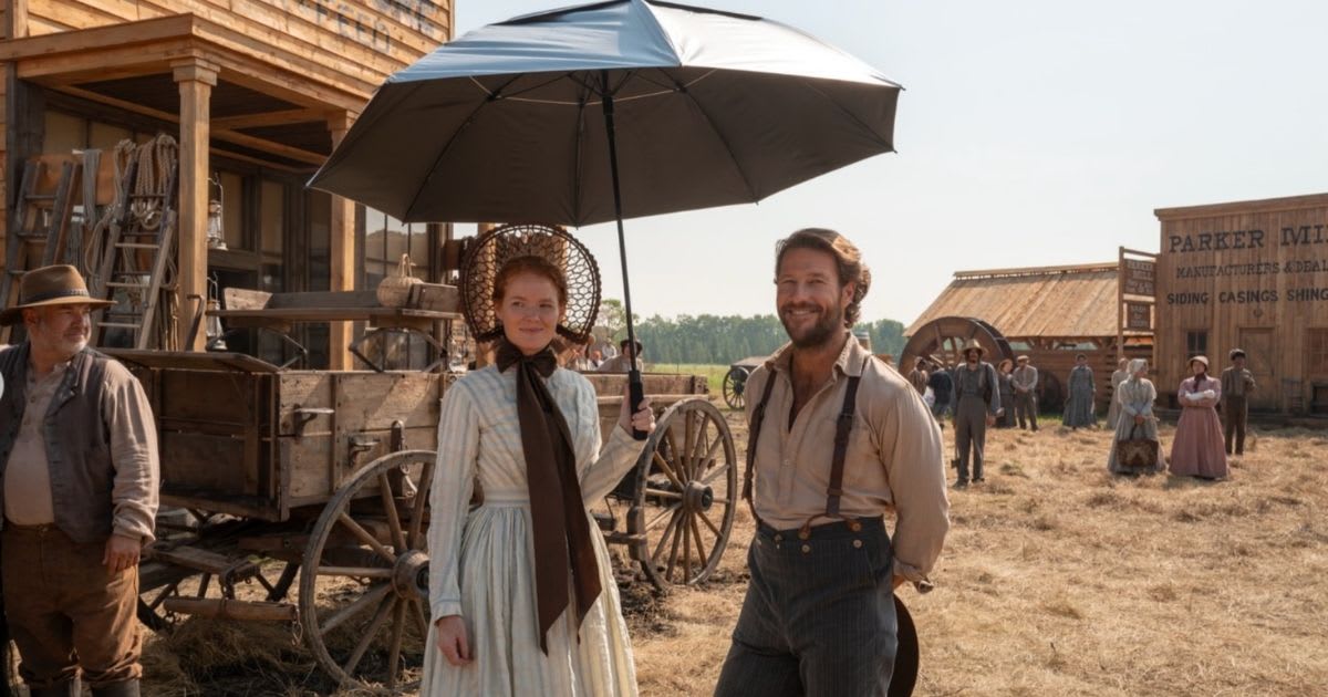 BTS of ‘Little House on the Prairie’ Season 2 (Image Source: Instagram | @lhprairie)