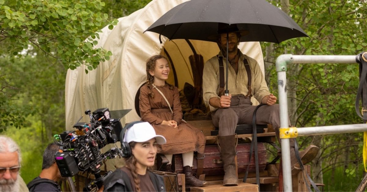 BTS of ‘Little House on the Prairie’ Season 2 (Image Source: Instagram | @lhprairie)