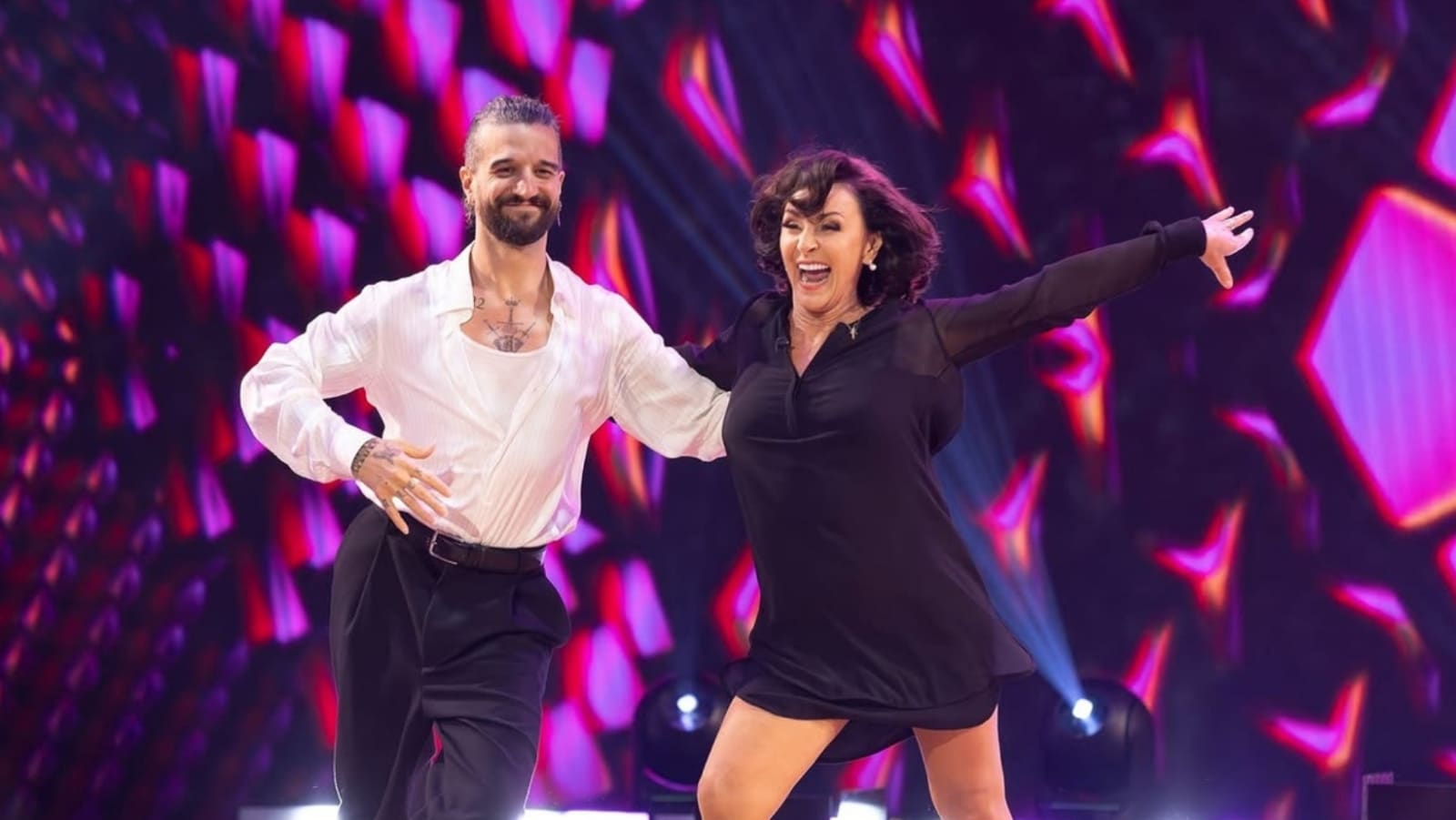 A still from ‘Dancing with the Stars: The Next Pro’ Finale featuring judges, guest judges and co-hosts (Image Source: Disney | Photo By: Vince Valitutti)