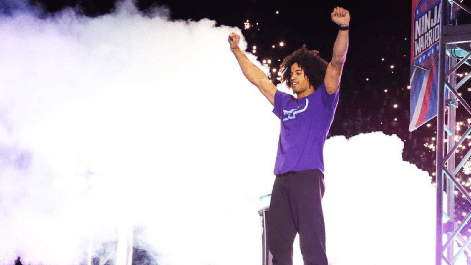 A still of Pippel from 'America's Ninja Warrior'
