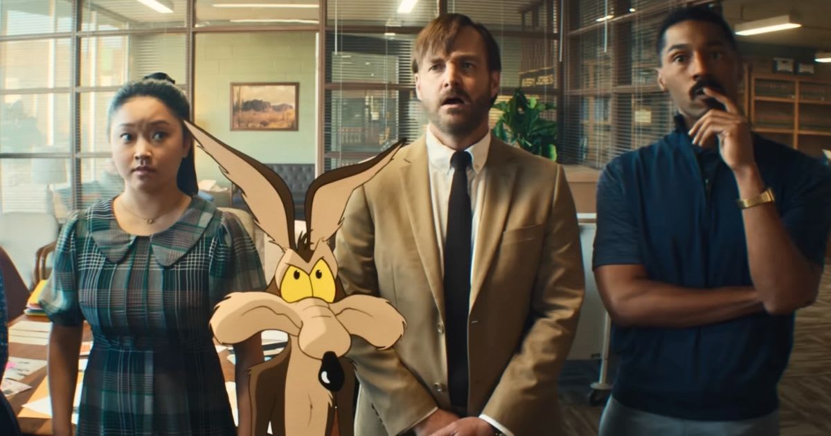A still from ‘Coyote vs. Acme’ trailer (Image Source: YouTube | @Coyote vs. Acme)