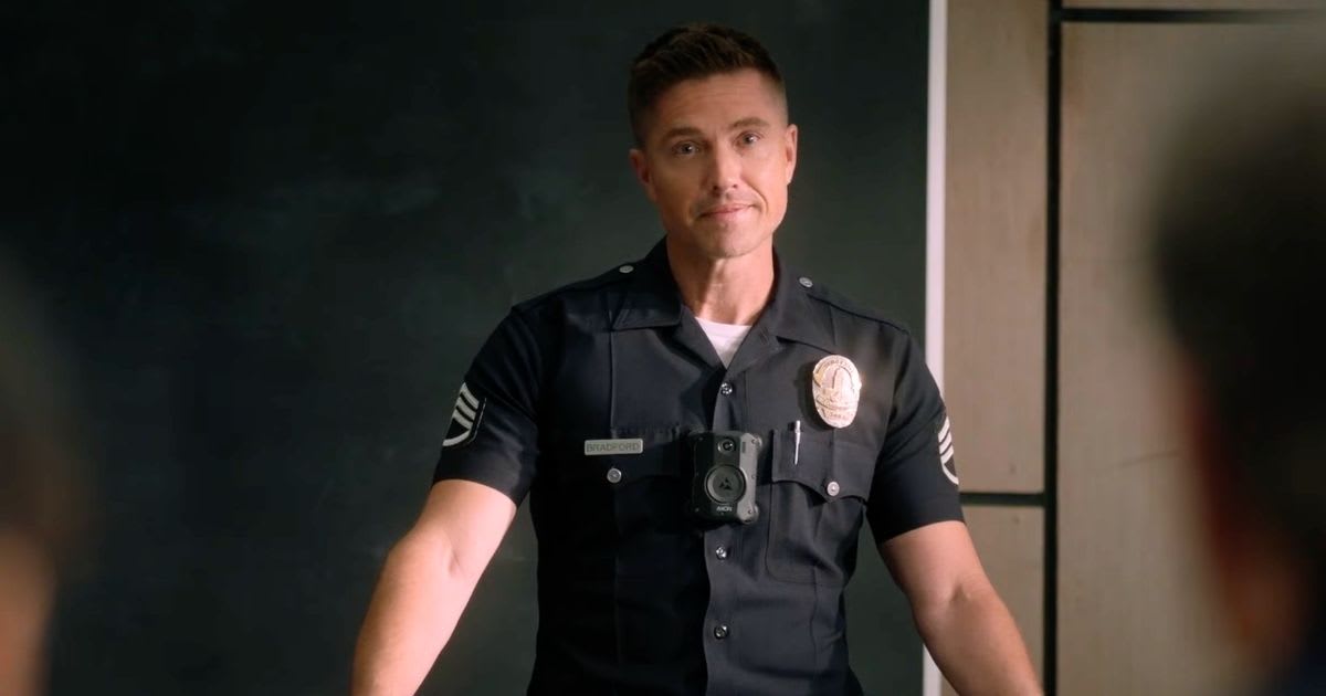 Eric Winter as Tim Bradford in a still from 'The Rookie' Season 8 trailer