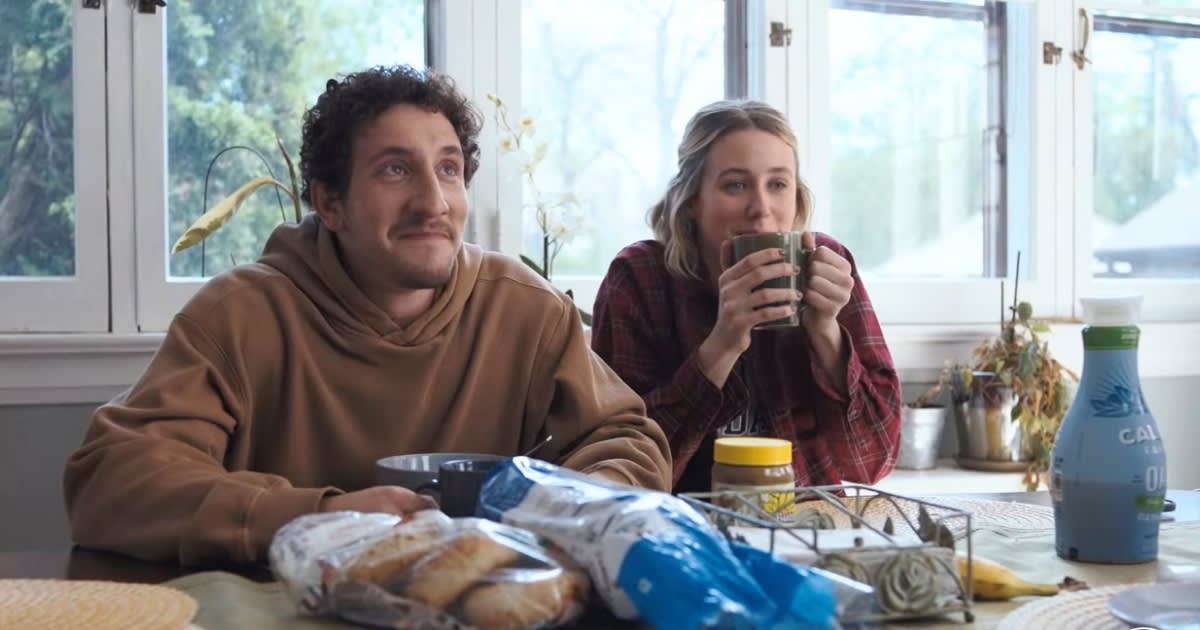 Malik Elassal as Samir and Lucy Freyer as Billie in a still from 'Adults'
