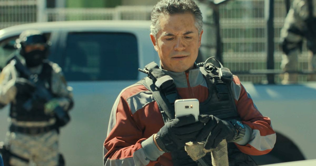 Allan Durell as Ortega in a still from 'Facing El Chapo'