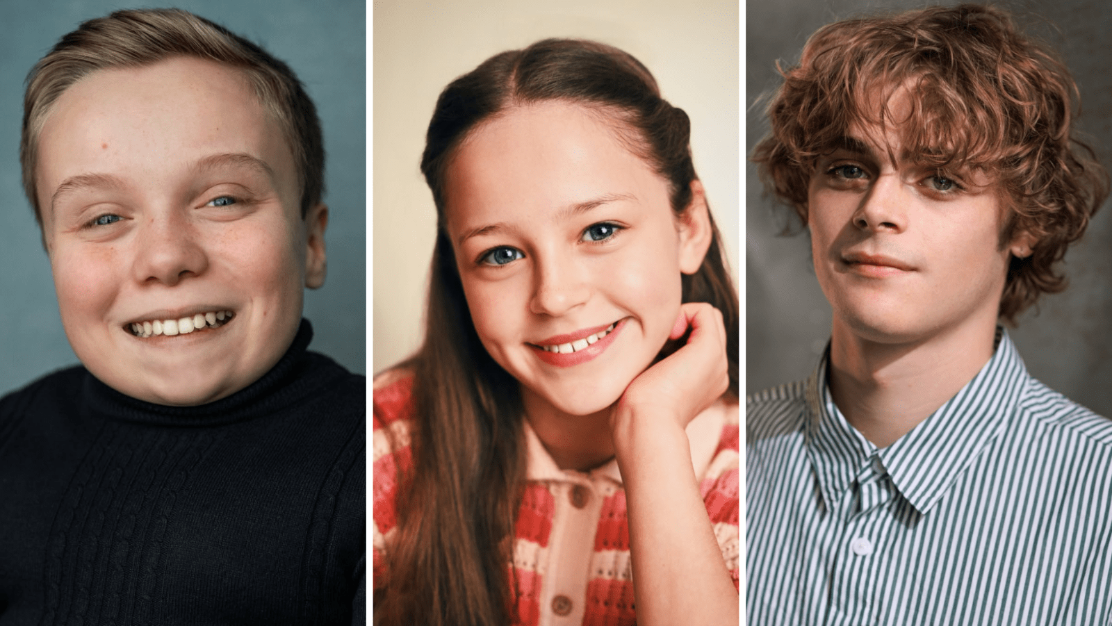 L-R, Lenny Rush, Bonnie Hill and Billy Barratt will play Dobby, Ginny Weasley and Tom Riddle in ‘Harry Potter’ Season 2 (Image Source: Instagram | @hbomax)