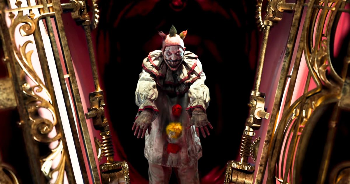 John Carroll Lynch as Twisty the Clown in a still from 'American Horror Story' Season 13 trailer
