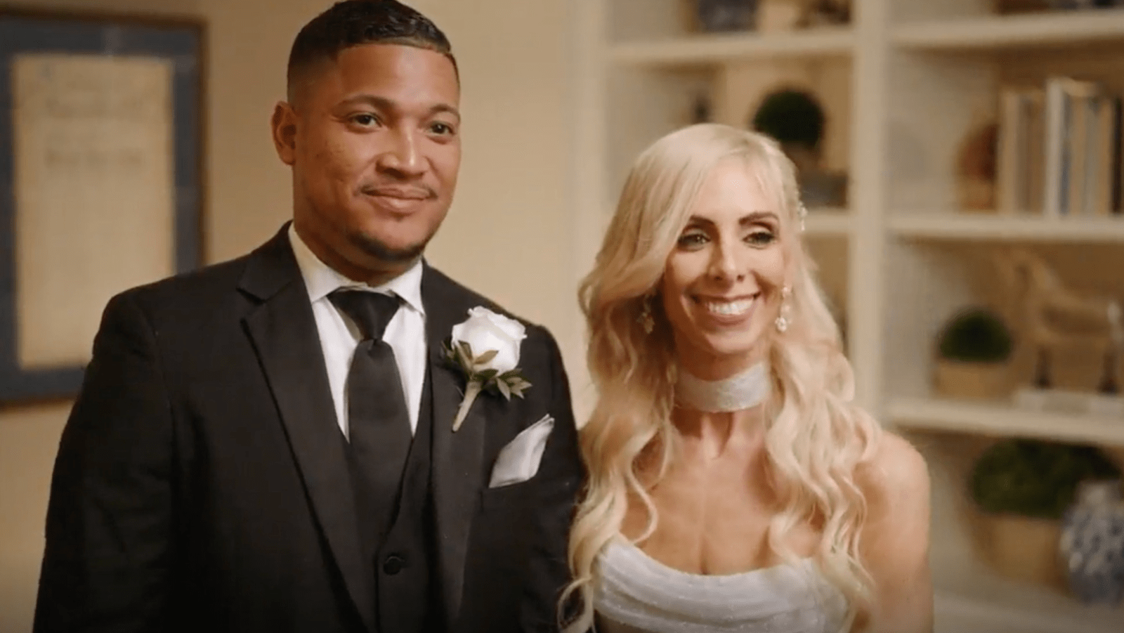 A still of Marissa & Edward from '90 Days Fiance'