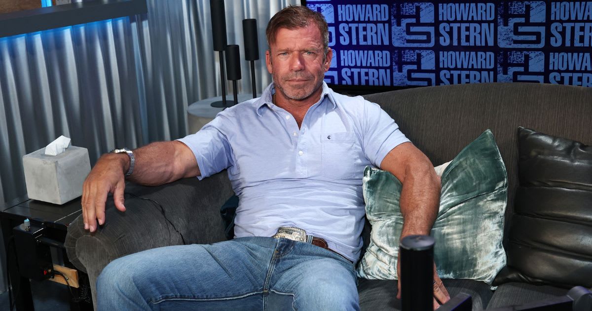 NEW YORK, NEW YORK - JUNE 30: Taylor Sheridan appears on SiriusXM's 'The Howard Stern Show' at SiriusXM Studios on June 30, 2026 in New York City.