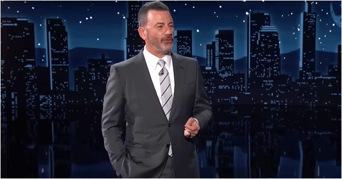 A screengrab of Jimmy Kimmel taken from 'Jimmy Kimmel Live!' episode (Image Source: YouTube | @JimmyKimmelLive)