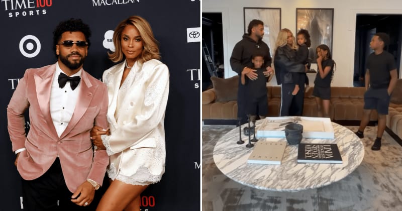 Ciara and Russell Wilson share their children’s sweet reaction to baby No 5 announcement
