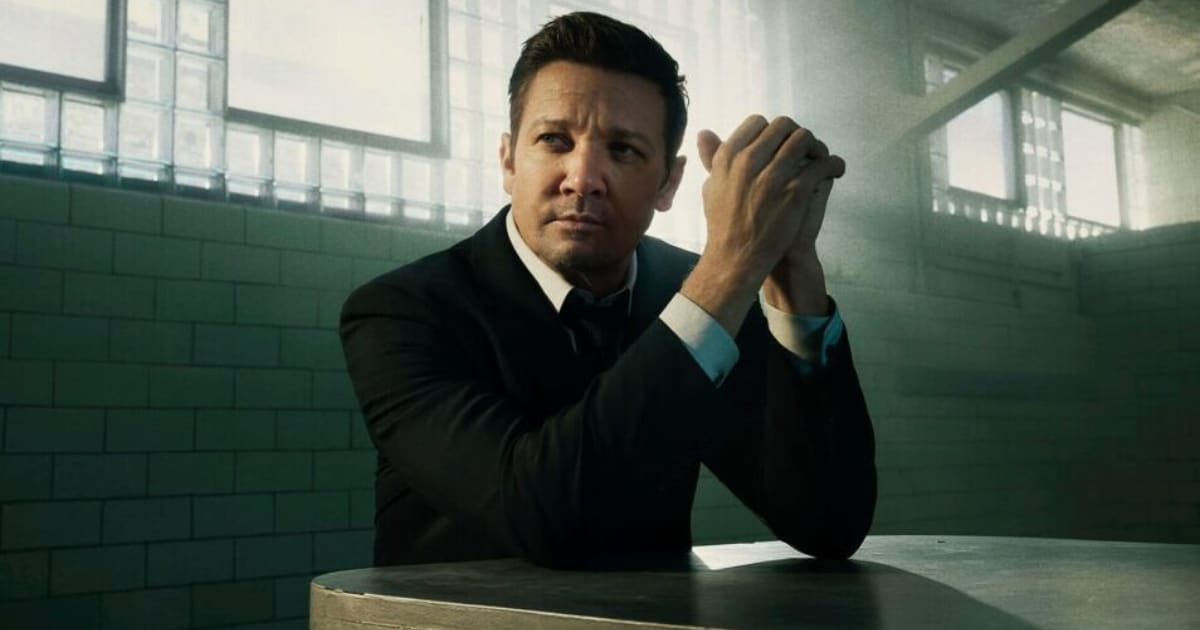 Jeremy Renner and Edie Falco in a still from 'Mayor of Kingstown' Season 4 (Cover Image Source: Paramount+ | Photo by Jeremy Parsons)