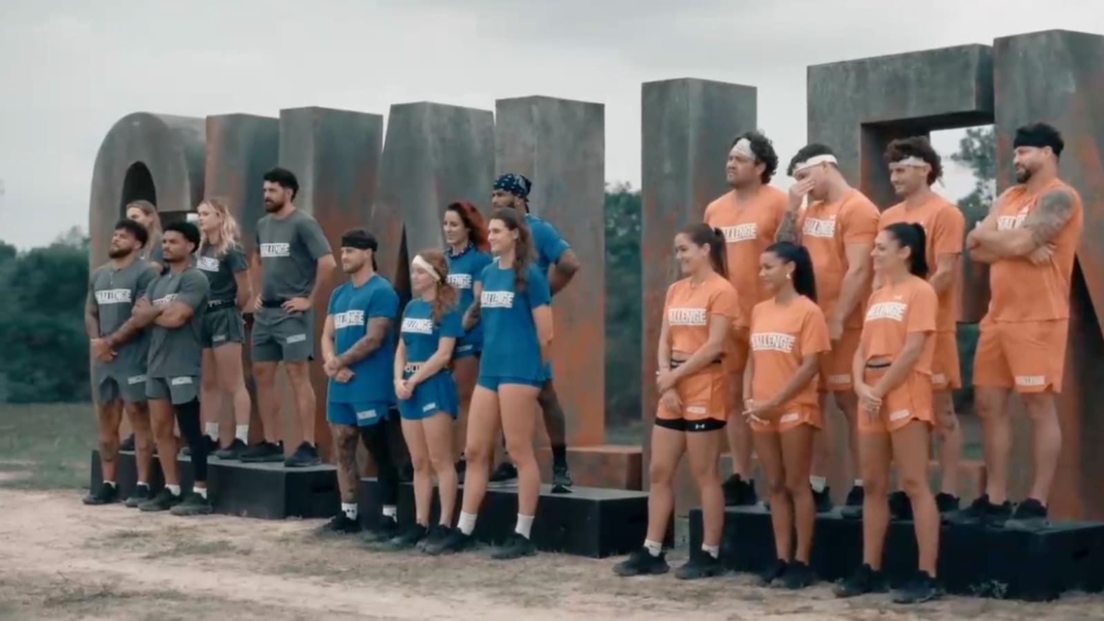 A still from ‘The Challenge’ 42 Episode 7 featuring (Image Source: Paramount+)