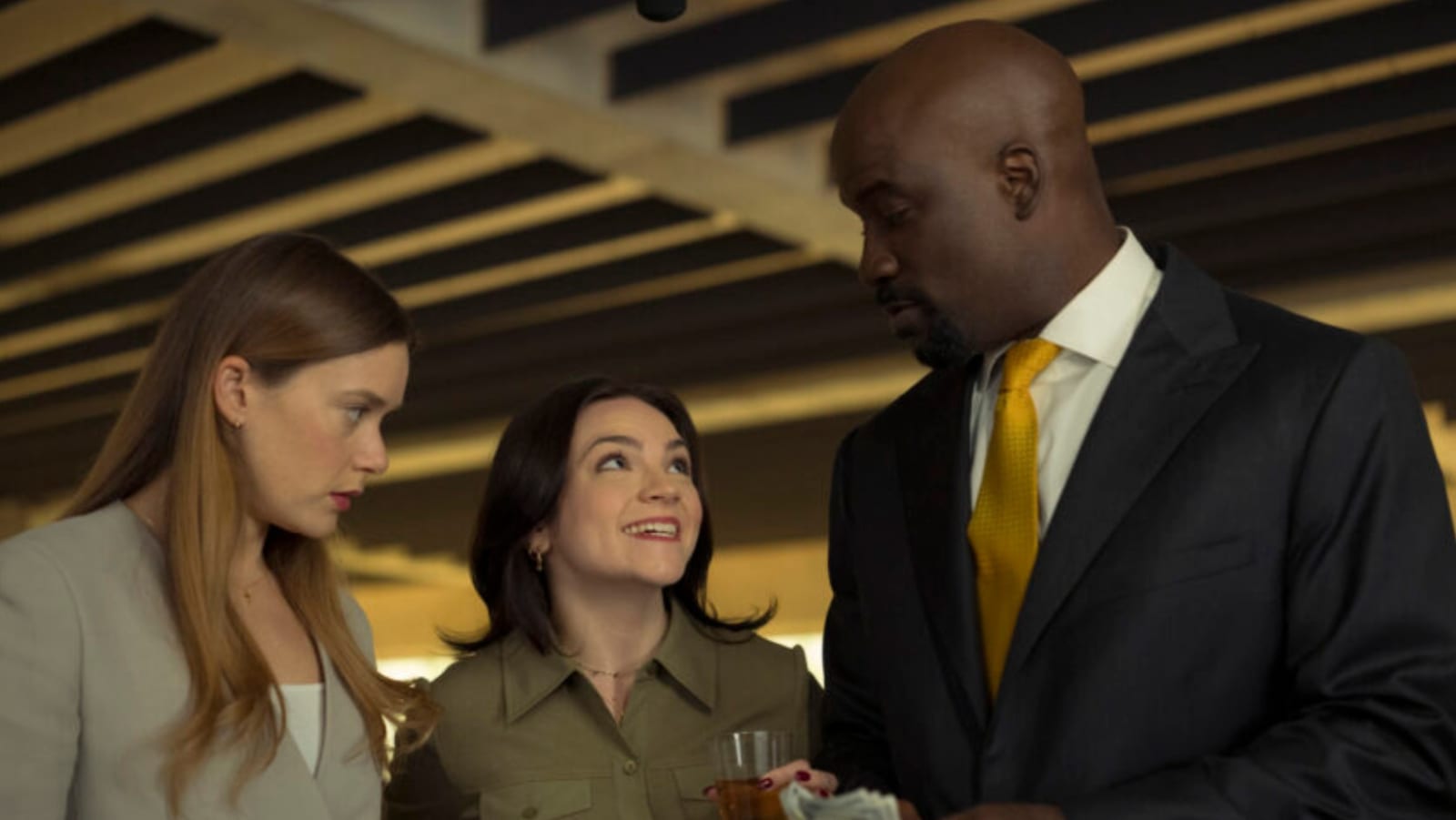A still