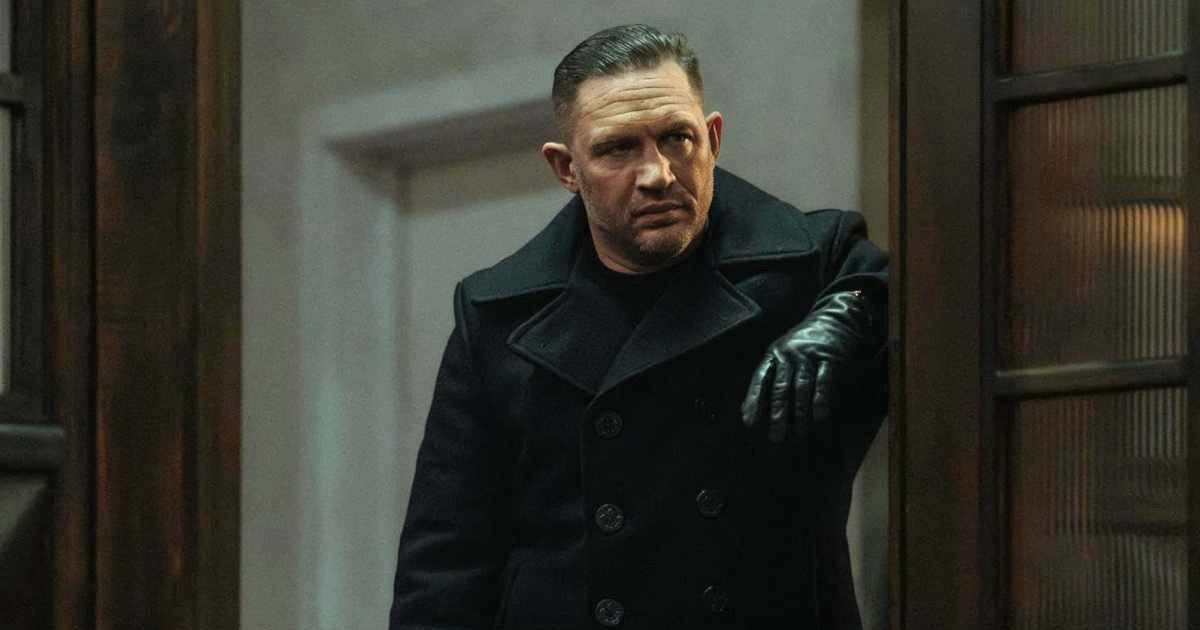 Tom Hardy as Harry in 'Mobland'