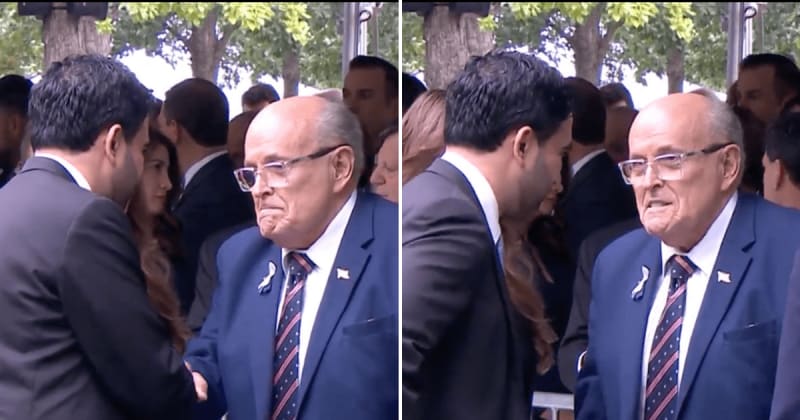Lipreader reveals what Rudy Giuliani told Zohran Mamdani during awkward 9/11 handshake