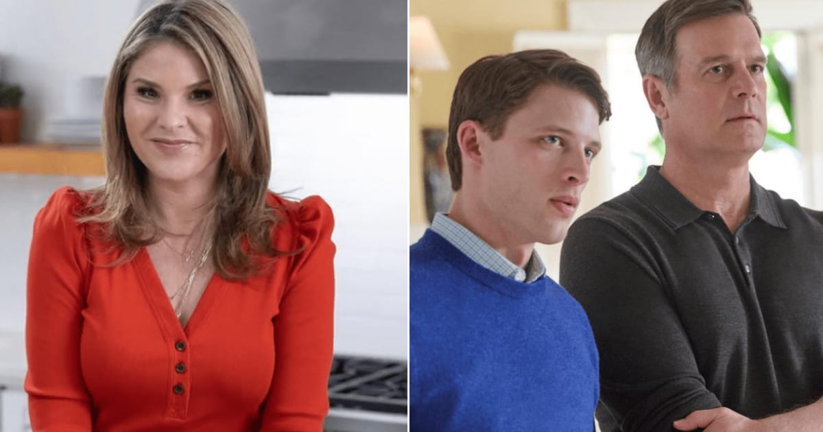 (L) Jenna Bush posing for the camera; (R) A still from 'Line of Fire' (Cover Image Source: (L) Instagram | @jennabhager' (R) NBC | Photo by Scott Gries)