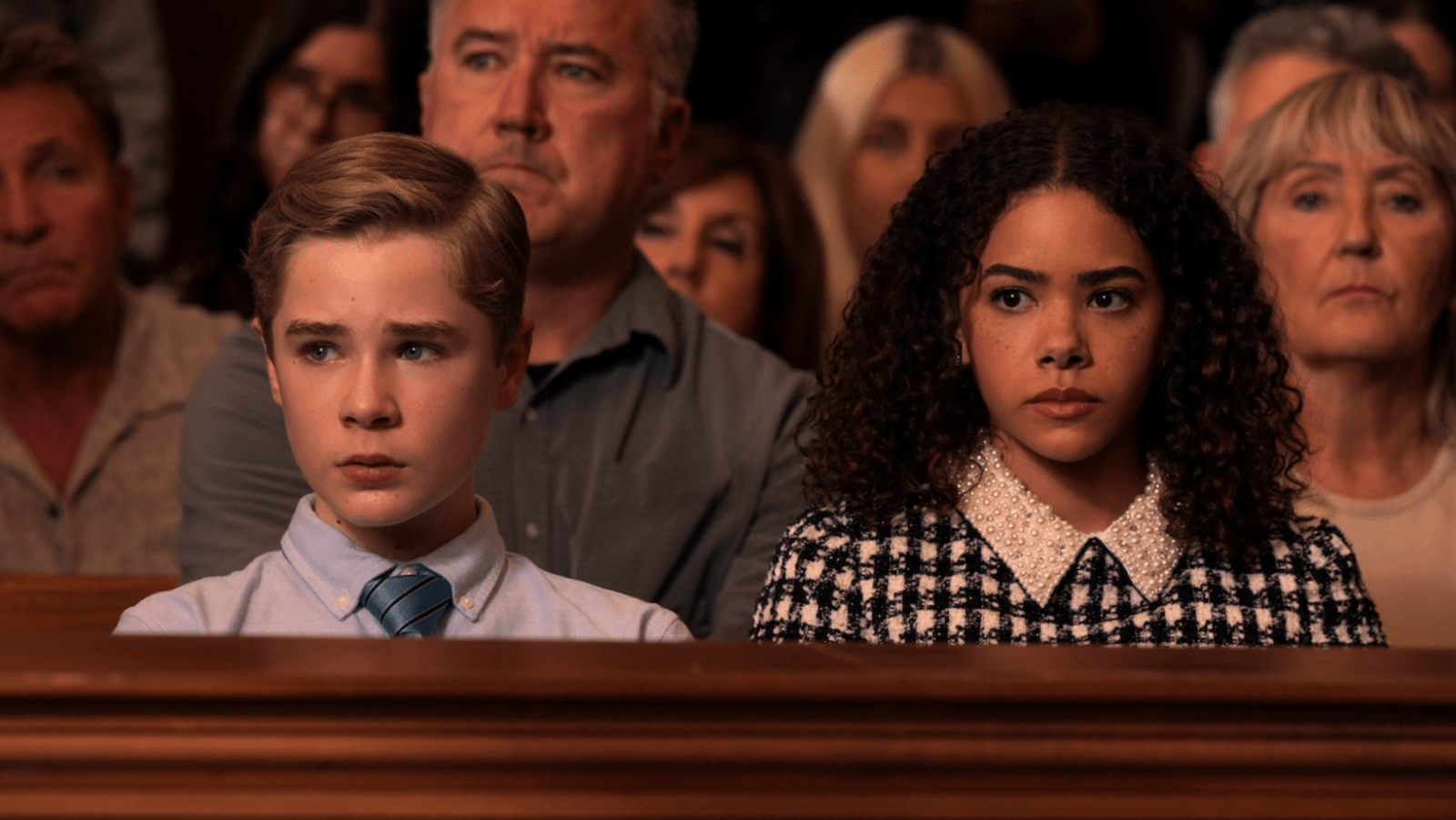 An image of Austin and Ginny from the Season 3 finale of 'Ginny & Georgia' (Image Source: Netflix | Photo by Amanda Matlovich)